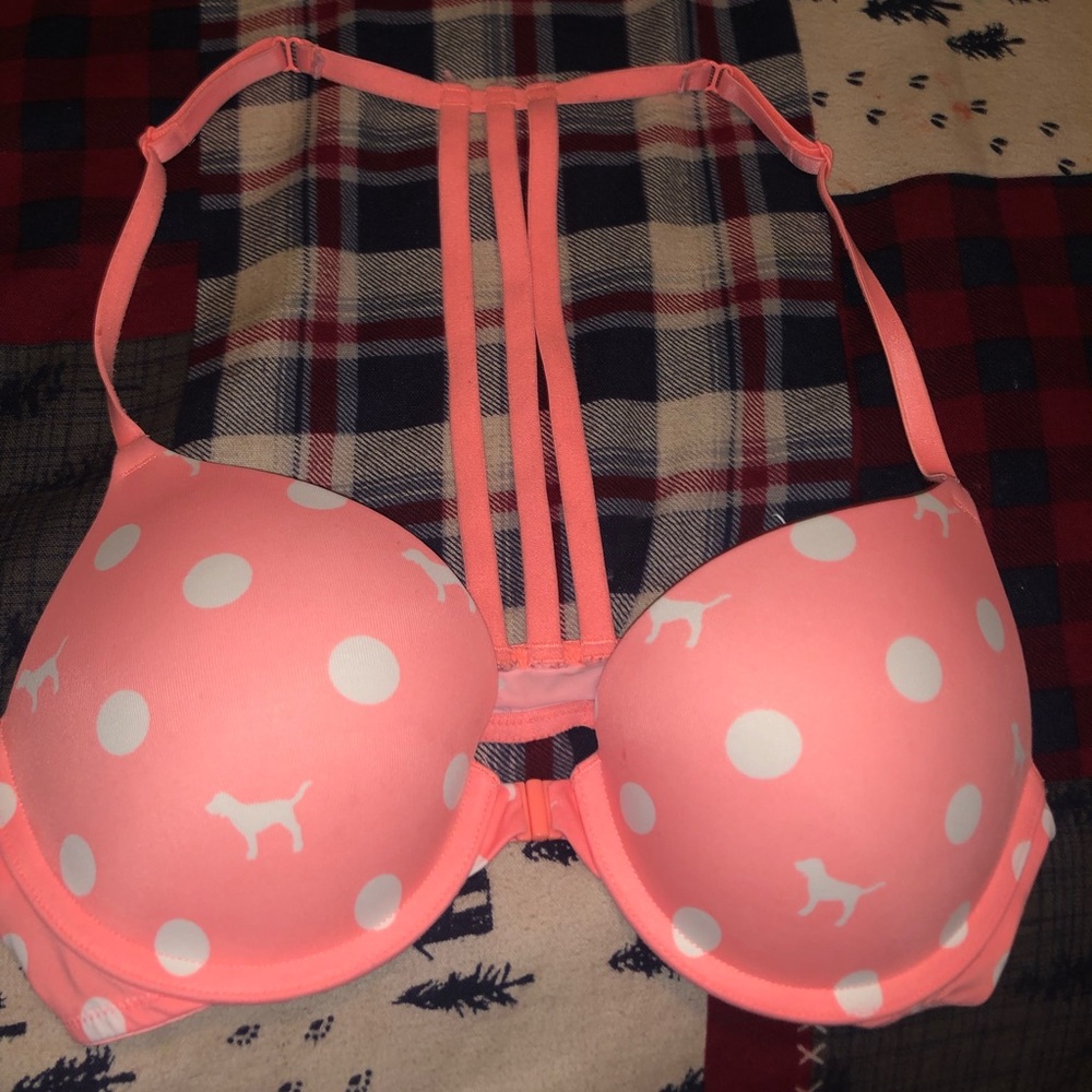 Victoria’s Secret Pink Strappy Push up Bra